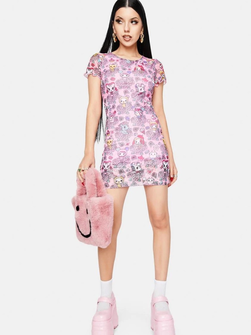 Toki Doki Garden Party Body Con Dress NWT Never Worn